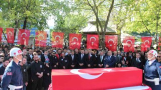 Şehit Uzman Çavuş Öztürk son yolculuğuna uğurladı