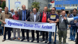 Sendikalardan darp edilen öğretmene destek açıklaması