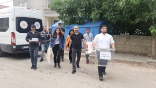 Seyyar sandıklarlar seçmenin ayağına gitti