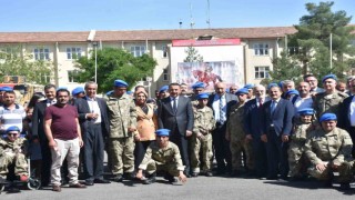 Siirtte 41 özel birey temsili askerlik heyecanı yaşadı