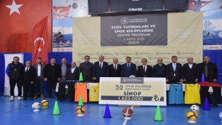 Sinopta 52 spor kulübüne 1,4 milyon lira destek