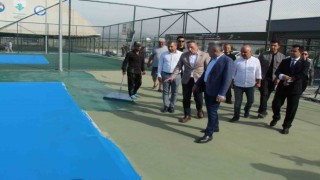 Şırnak uluslararası tenis turnuvasına hazırlanıyor