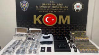 Şırnakta asayiş ve kaçakçılık operasyonu: 40 gözaltı