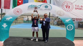 Şırnakta düzenlenen 2. Uluslararası Cudi Cup Tenis Turnuvası sona erdi