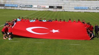 Sivasspor idmanda dev Türk bayrağı açtı