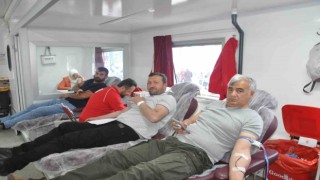Sorgun halkından kan bağışına yoğun ilgi
