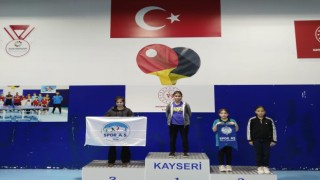 Spor A.Ş sporcularından 3 madalya birden