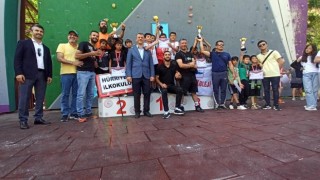 ‘Spor Tırmanış Minikler Türkiye şampiyonları Diyarbakırdan
