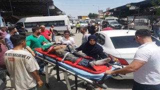 Tarsusta trafik kazası: 2 yaralı