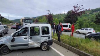 Tatbikat dönüşü kazaya müdahale ettiler