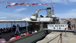 TCG Nusret Gemisi Sinopta sergilendi