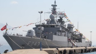 TCG Yıldırım Fırkateyni Samsun Limanına demirleyecek