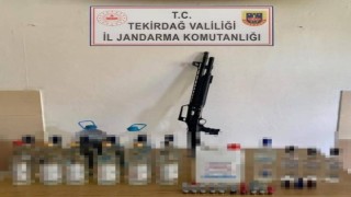 Tekirdağda kaçak alkolle mücadele devam ediyor