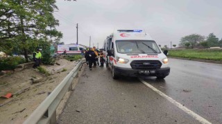 Tekirdağda otobüs bekleyen yayaya otomobil çarptı: 1 ölü