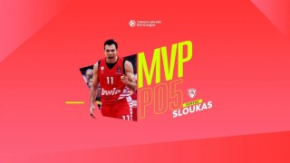 THY Euroleague play-off 5. maçların MVPsi Kostas Sloukas oldu