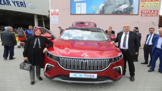 Togg Çamelinde büyük ilgi gördü
