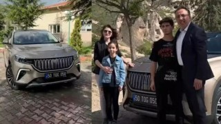 TOGG Kapadokya yollarında