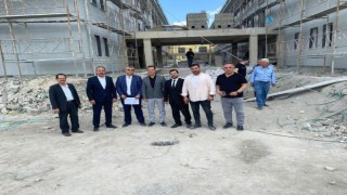 Tomarza Kız Öğrenci Yurdu inşaatı devam ediyor