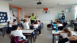 Trafik Haftasında öğrencilere eğitim verildi