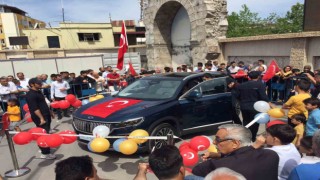 Türkiyenin otomobili TOGG, Erzinde görünücüye çıktı