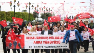 Ulusal Kurtuluş Mücadelesi Anma Yürüyüşü başladı