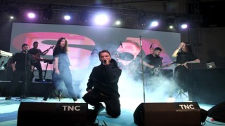 Ünlü şarkıcı Sinan Akçıl Kulada konser verdi