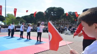 Ünyede kortej eşliğinde 19 Mayıs coşkusu