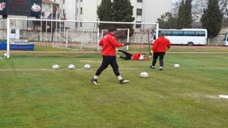 Uşakspor, Vanspor maçı hazırlıklarını sürdürdü