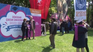Üsküdarda Çocuk Üniversitesinde mezuniyet coşkusu yaşandı