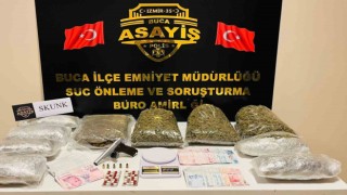 Uyuşturucu tacirleri Bucada polisten kaçamadı