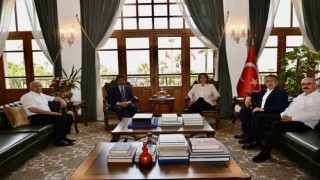 Vali Becel ve Başkan Savran Hatayda