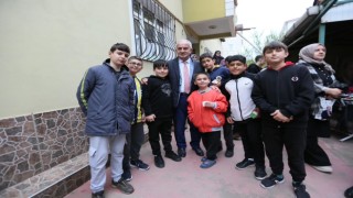 Vatandaşla bir araya gelen Başkan Aygün, yaptığı çalışmalar hakkında bilgilendirdi