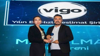 Vigoya Yılın En İyi Hızlı Teslimat Markası ödülü