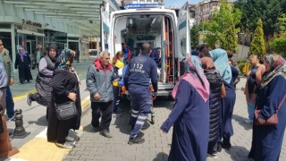 Yangında ağır yaralanan kadın İstanbula sevk edildi