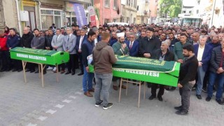 Yangında ölen kahraman baba ve kızı son yolculuklarına uğurlandı