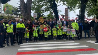 Yayalar Kırmızı Çizgimiz dediler, farkındalık oluşturdular
