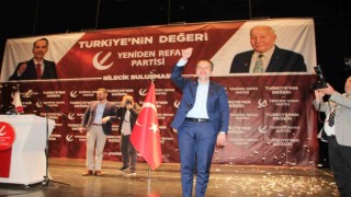 Yeniden Refah Partisi Genel Başkanı Fatih Erbakan Bilecikte konuştu