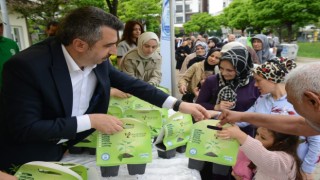 Yıldırım Belediyesinden 25 bin fide