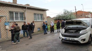 Yıldırım düşen mahalledeki 100 evde beyaz eşyalar kullanılamaz hale geldi