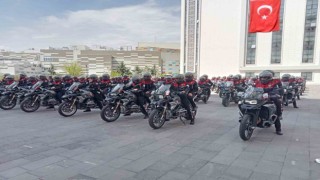 Yunus polisler, seremoniyle görev yerlerine gönderildi