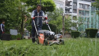 Yunusemrenin park ve bahçeleri yaza hazırlanıyor