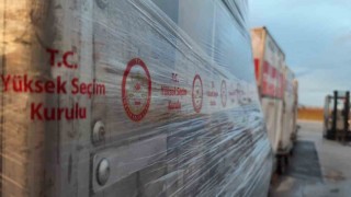 Yurt dışında kullanılan oylar Ankaraya getirildi
