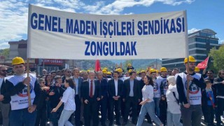 Zonguldakta 1 Mayıs kutlandı