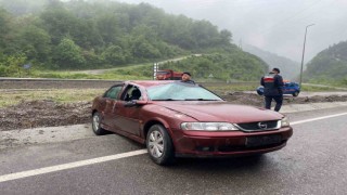 Zonguldakta trafik kazası; 2 yaralı