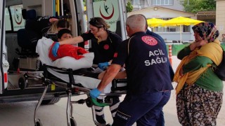 11 yaşındaki çocuk kolunu ot biçme makinesine sıkıştırdı