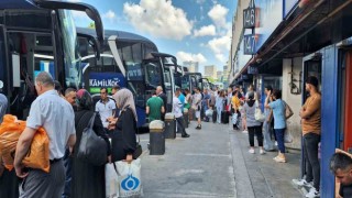 15 Temmuz Demokrasi Otogarında bayram öncesi yoğunluk yaşandı