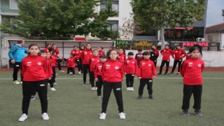 22 bin nüfuslu ilçede karate yapan 150 kişiden, 13ü milli takıma seçildi