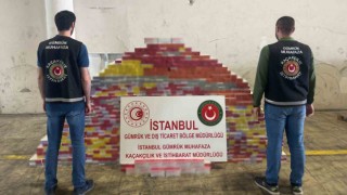 25 bin paket kaçak elektronik sigara tütünü ele geçirildi