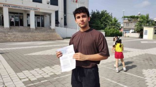 63 saat enkaz altında kalan Gürkan, üniversite sınavına girdi