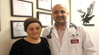 82 yaşındaki Gürcü Samsunda TAVİ işlemiyle hayata döndü